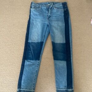 Ralph Lauren Two-Toned Distressed Size 8 Women’s Straight Fit Jeans